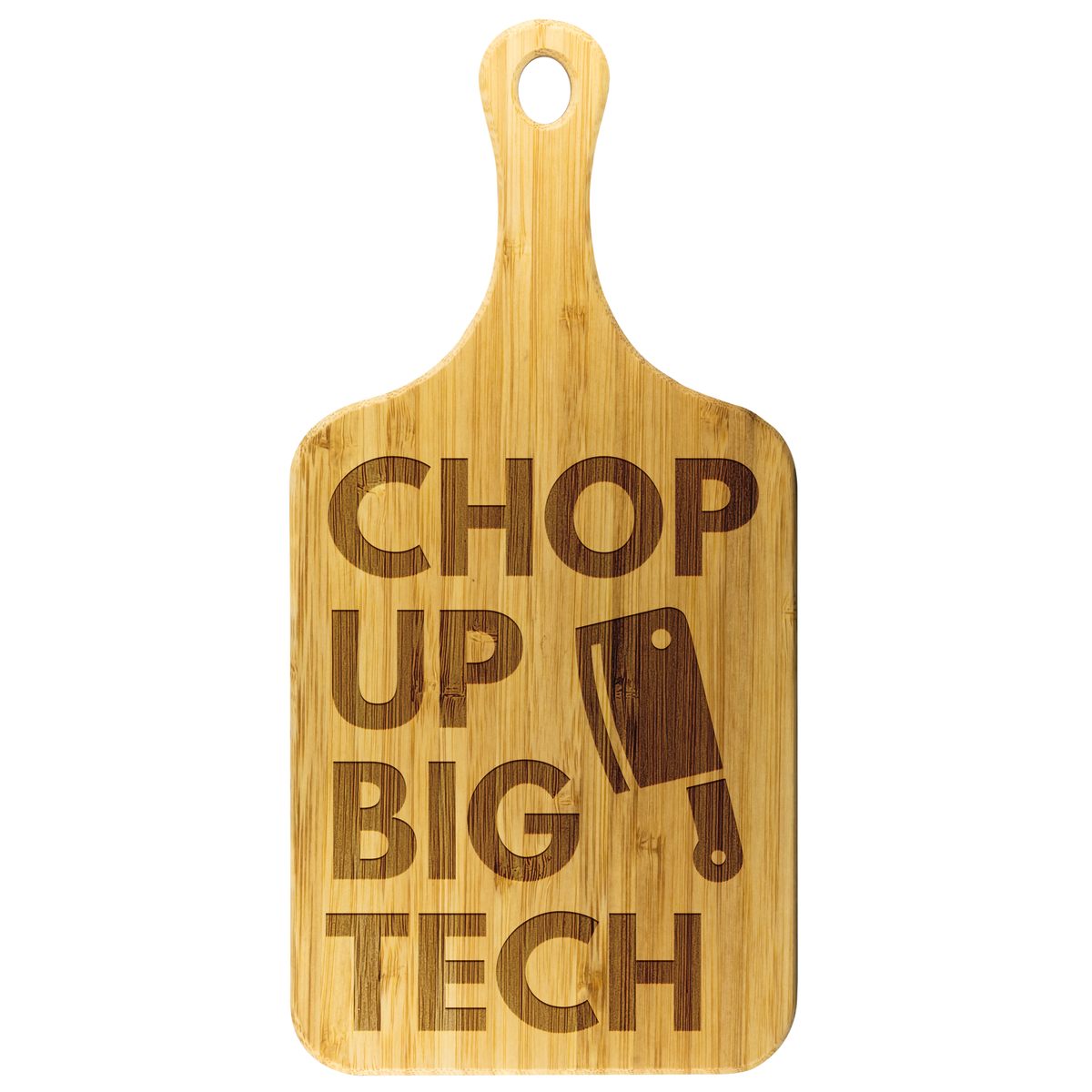 Chop Up Big Tech - Cutting Board – Lefty Goods