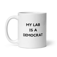 My Lab is a Democrat Mug