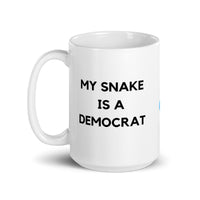 My Snake is a Democrat Mug