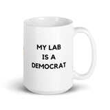 My Lab is a Democrat Mug