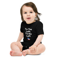 To the Left, to the Left Baby Onesie