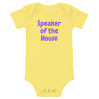 Speaker of the House Baby Onesie
