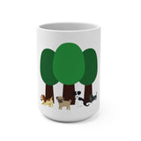 I Hug Trees and Dogs - Large 15oz Mug