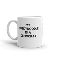 My Huskydoodle is a Democrat Mug