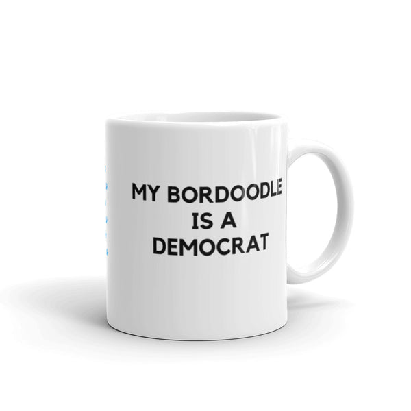 My Bordoodle is a Democrat Mug