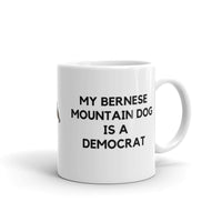 My Bernese Mountain Dog is a Democrat