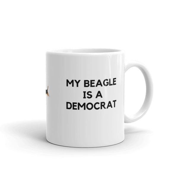 My Beagle is a Democrat Mug
