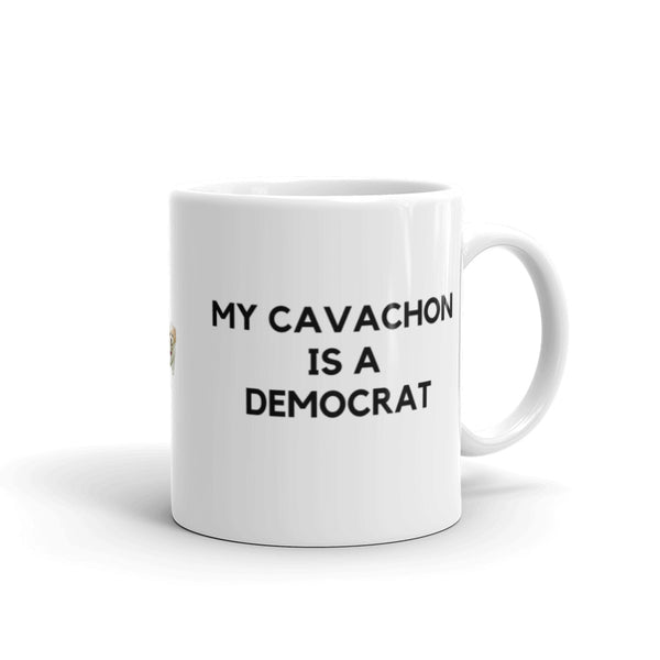 My Cavachon is a Democrat Mug