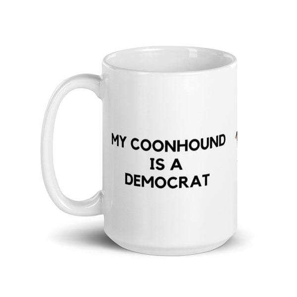 My Coonhound is a Democrat Mug