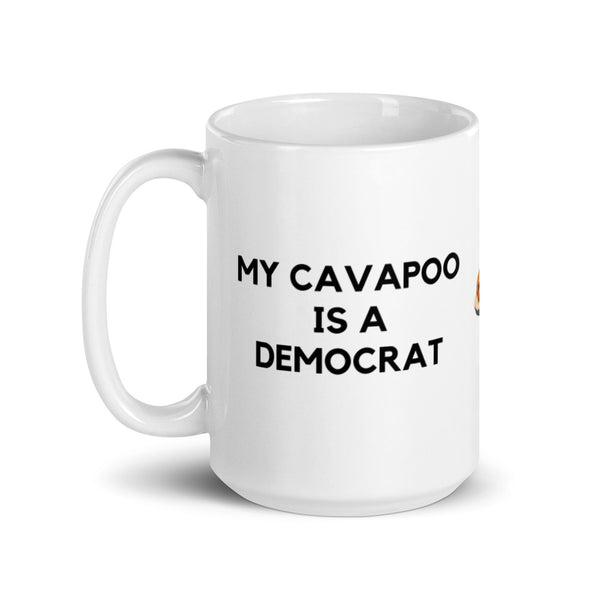 My Cavapoo is a Democrat Mug