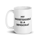 My Bassetdoodle is a Democrat Mug