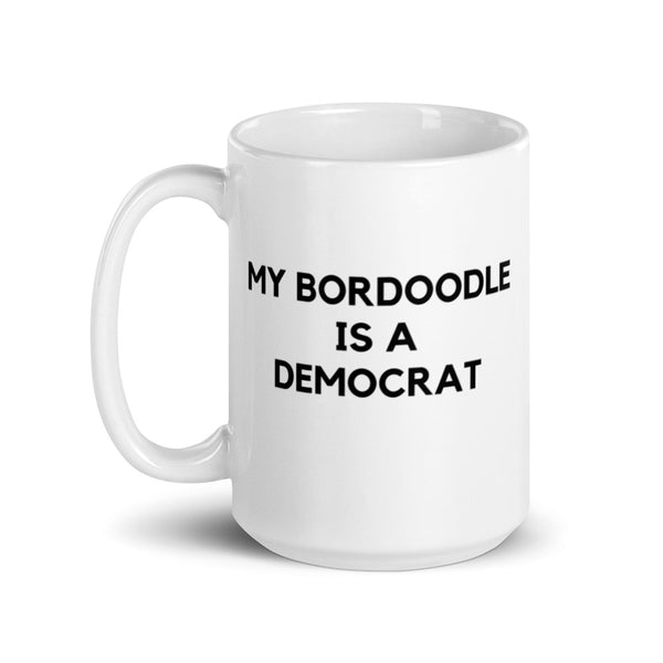 My Bordoodle is a Democrat Mug