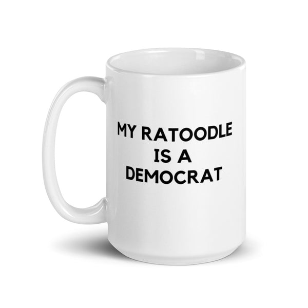 My Ratoodle is a Democrat Mug