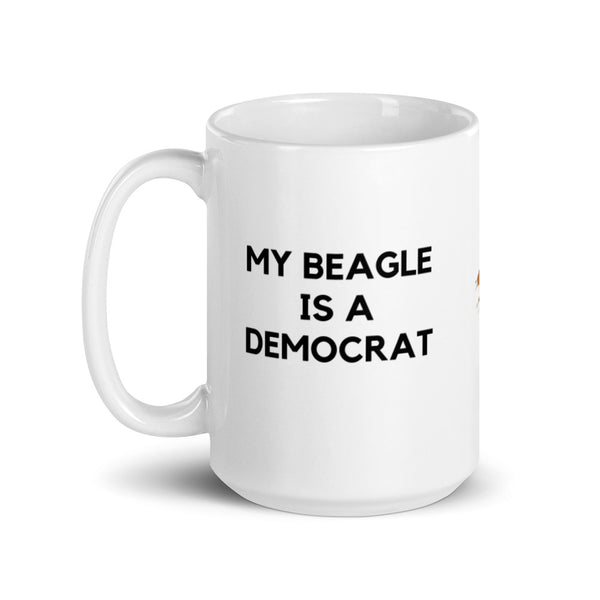 My Beagle is a Democrat Mug