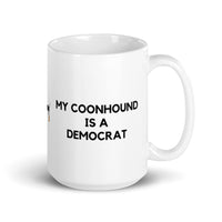 My Coonhound is a Democrat Mug